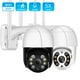thumbnail image 1 of Cámara IP PTZ de 3MP para exteriores, videocámara de seguridad CCTV inalámbrica con detección humana por Ia, 2MP, 1080P, Zoom Digital 5X, Wifi, 1 of 3
