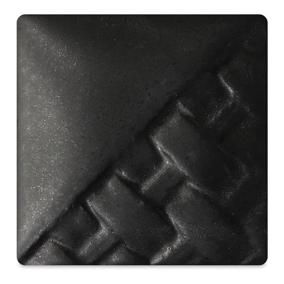 Esmalte mate de gres Mayco - Negro mate 16 oz