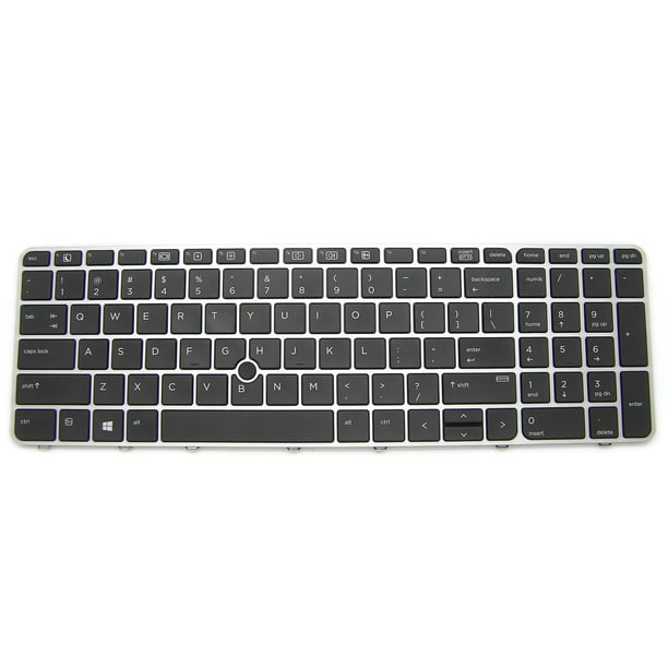 Genuine HP EliteBook 850 G3 Series US Keyboard With Frame SG-81110-XUA  819898-001