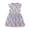 Purple-02, variant on Girls Rompers Elegant Floral Print Sleeveless Square Neck Girls Ruffled Pocket Jumpsuit Dress Summer Outdoor Play Outfit