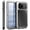 Silver, variant on Aluminum Case for Apple iPhone 18 Pro Metal Shockproof Heavy Duty Phone Cover Built-in Glass Screen Protector Red