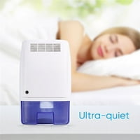 Product Image Air Dehumidifier 700ml Ultra Quiet Portable Dehumidifier Moisture Absorber for Bedroom Kitchen, Renewable Dehumidifier,