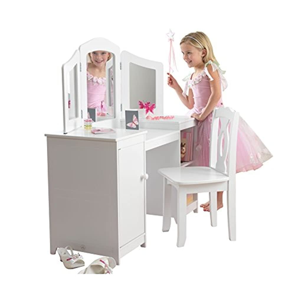 Kidkraft Deluxe Vanity Chair Toy Walmartcom Walmartcom