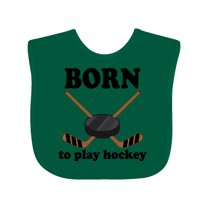 Inktastic Future Hockey Player Born to Play Hockey Boys Baby Bib