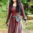 thumbnail image 1 of Vestido Medieval para mujer, Túnica Maxi de manga larga, vestido Vintage de hadas elfos, ropa gótica vikinga celta renacentista, vestido de baile de fantasía, 1 of 4