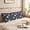 Princess and Swan Blue Pattern, variant on Princess and Swan Pink Pattern Long Throw Pillow Cover, Decorative Lumbar Pillow Cover with Hidden Zipper, Wrinkle Resistant Gifts for Family Friends, 59'' X 19.7''