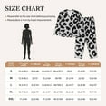 thumbnail image 6 of Bingfone Womens Pajama Sets Similar To Leopard Print Print,Long Sleeve Loungewear Pajamas Set-Large, 6 of 9
