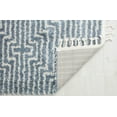 thumbnail image 3 of Rugs America BT20C Mellow Whisper Stripe/Diamond Modern Blue Area Rug, 2'6" x 4', 3 of 6