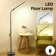 thumbnail image 3 of Modern Dimmable LED Floor Lamp 360° Rotation Adjustable Gooseneck Reading Lights for Reading Office Bedroom, 3 of 11