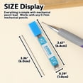 thumbnail image 2 of BAZIC Mechanical Pencil Lead Refills HB 0.7mm (160 Count/Pack), 1-Pack, 2 of 7