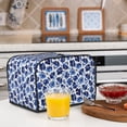 thumbnail image 6 of Lsque Blue Roses Print 4 Slice Toaster Cover , Kitchen Appliance Dustproof Protector , Toaster Protector Dustproof Kitchen Appliance Cover, 6 of 7