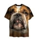 thumbnail image 2 of Tops para hombre, blusas y camisas de cuello redondo y manga corta para hombre, blusas casuales deportivas con estampado de perros y animales divertidos para hombre, camisas vintage de cuello redondo,, 2 of 9