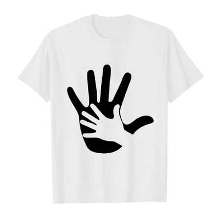 

ZMHEGW Children s Unity Day Printed T Shirt Top Casual Shirt Toddler Boys Girls T Shirts