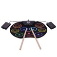 thumbnail image 4 of Tamaño compacto Roll-Up Drum Set Electronic Drum Kit 9 Silicon, 4 of 8