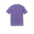thumbnail image 6 of District Made DM130 Mens Perfect Tri Crew Tee, Purple Frost - Extra Large, 6 of 6