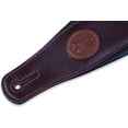 thumbnail image 2 of Levy's MSS2-BRG 3" Signature Series Garment Leather Strap Guitar/Bass-Burgundy, 2 of 4