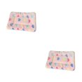 thumbnail image 1 of relayinert Polyester Washable And Machine Washable Pet Mat For Easy Cleaning Soft And Breathable Pet Bed pink heart 30*40cm 2Set, 1 of 6