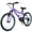 Purple, variant on Hykolity 24 inch Kids Mountain Bike,7 Speed Kid Bicycle Age 8-14 Year Old with Front Suspension Fork,Adjustable Seat Height,High-Carbon Steel,Pink