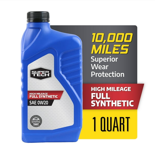 Super Tech 0W-20 Oil | Viscous oil for agriculture - Walmart