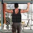 thumbnail image 4 of Chaleco pesado de entrenamiento resistente entrenamiento de ejercicio Fitness 50KG carga máxima chaleco ponderado de entrenamiento ajustable Anggrek Otros, 4 of 8