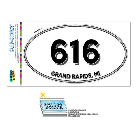 616 - Grand Rapids, MI - Michigan - Oval Area Code