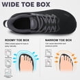 thumbnail image 6 of Barerun Men’s Wide Toe Box Slip On Walking Shoes Lightweight Cushioned Sneakers Non Slip Breathable Athletic Shoes, 6 of 8