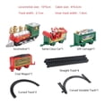 thumbnail image 2 of Regalos de Navidad con pilas de juguete de vía de tren de Navidad de dibujos animados para niños y niñas, 2 of 5