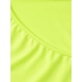thumbnail image 3 of Franhais Women Sexy Close-fitting Dress, Solid Color Deep V-neck Sleeveless Short One-piece, Black/ Red/ Fluorescent Green, 3 of 9
