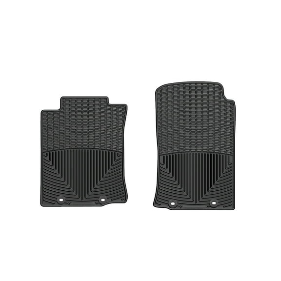 WeatherTech All-Weather Floor Mats compatible with 2012-2015 Toyota Tacoma - 1st Row (Driver & Passenger), Black