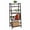 Dark Brown, variant on 4 Tier White Ladder Shelf, A Frame Wood Ladder Bookshelf, Modern Leaning Bookcase Book Shelves for Living Room, Bedroom, Study Room, Balcony (31.5"W x 11.8"D x 53.5"H)