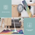 thumbnail image 6 of Colorful Galaxy Pattern Kitchen Rugs Sets Of 3,Kitchen Runner Rugs Non Skid Washable,Decorative Kitchen Floor Mats for Kitchen,Sink,Laundry,17"x30"+ 17"x47" + 17"x59", 6 of 6
