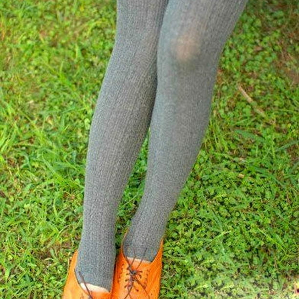 Tights For Women Thick Cotton Winter Knitted Pantyhose Twist