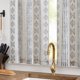 thumbnail image 2 of Cortinas Jinchan Boho para ropa de cocina, 60 cm, color azul, 2 paneles, 2 of 9