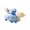 Blue, variant on Colorful Car Friction Powered Vehicle Toy Inertial for Kids Gifts Transforming Vehicle Model Toy Cartoon Dinosaur Theme