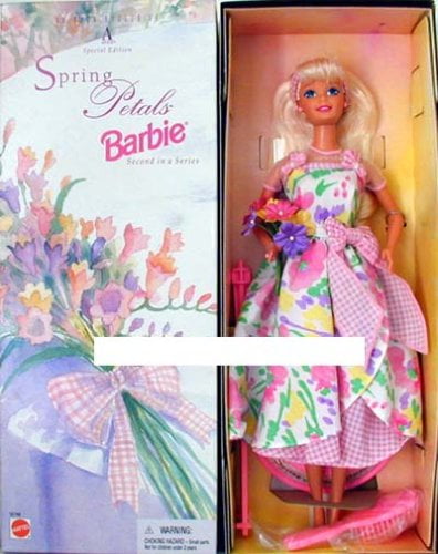 avon spring blossom barbie value