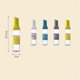 thumbnail image 4 of Botella dispensadora de aceite Contenedor de condimentos con tapa automática Condimento líquido Botellas de gran capacidad, Azul, 4 of 5