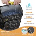 thumbnail image 3 of Science Lab Theme Backpack Cooler, Insulated Leakproof Lunch Bag with Scientific Formula and Knowledge Print for Enthusiasts, 3 of 6