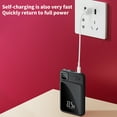 thumbnail image 5 of JunYeShi Fast Charging Magnetic Wireless Power Bank PD 22.5W Three In One Compact Ultra-thin Mobile Power Bank 10000mA Fast Charging with Digital Display Screen, 5 of 8