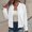 White women blazer jacket casual a1, variant on Kadlawus Fall Long Sleeve Collared Blazer Jacket Women Casual Zipper Front Lightweight Structured Fit Tops for Office Work Travel Wear, Brown XL