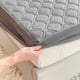 thumbnail image 5 of Funda de cama impermeable para bebé de color liso esmerilado, funda protectora sencilla y cómoda, 5 of 5