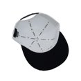 thumbnail image 5 of WITHMOONS Snapback Hat MindFlow Embroidery Hiphop Baseball Cap TR21317 (White), 5 of 5