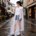 thumbnail image 4 of AUNVITO Non Disposable Raincoat 3XL, Waterproof Rain Jacket, Windproof Material, Reusable Poncho for Outdoor Sports and Camping, 4 of 7