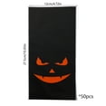 thumbnail image 2 of Halloween Candy Bags, Halloween Treat Bags, 50 Pcs Spooky Party Favor Bags With Ghost Pumpkin Witch Designs, Large 10.83x4.92 Inch Waterproof Durable OPP Plastic Bags For Candy Gifts, 2 of 6