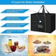thumbnail image 2 of Soft Cooler Bag, 40l Large Cool Bag, Grocery Shopping Bags, Picnic Bag, Thermal Food Delivery Bag, Insulated Bag, Cooling Bag, 2 of 5