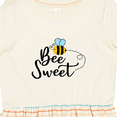 thumbnail image 4 of Inktastic Bee Sweet Bumble Bee Girls Toddler Dress, 4 of 5