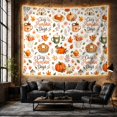 thumbnail image 6 of Consists Pumpkin Days with Flowing Which Throughout Surrounding, Mystical Fantasy for Space Lovers, Galaxy Room Decor, Halloween Gift, Tapestry Wall Hanging for Bedroom and Dorm, 6 of 7
