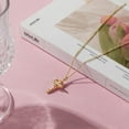 thumbnail image 5 of Women's Gifts Upgraded Crown Cross Necklace for Women 14K Gold Plated Crown Cross Pendant Necklace Simple Diamond Gold Necklaces Faith Cross Jewelry First Communion Necklace, 5 of 6
