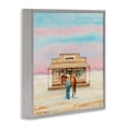 thumbnail image 3 of Stupell Industries Glam Glam Shopping in Desert Gray Framed Giclee Art, 12 x 12, by Amanda Greenwood, 3 of 8