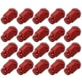thumbnail image 2 of cciyu Set of 20 Red Spline Wheel lug Nuts 14x1.5 Closed End 1.395 Inch Tall 3/4" Drive Hex Size for 1988-2018 for Acura for Buick for Cadillac for Chevrolet for Dodge for Honda for GMC for Honda, 2 of 5