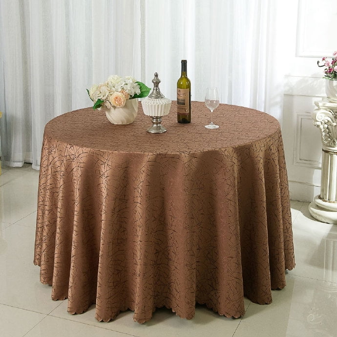 Kitchen Dinning Tabletop Decoration, 80 Inch Round Table Cover